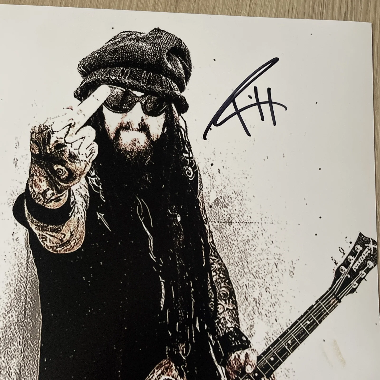 Riggs signed 8x10 photo JSA Authenticated Rob Zombie Autograph, image 4