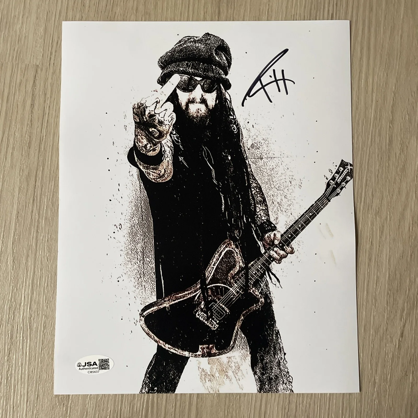 Riggs signed 8x10 photo JSA Authenticated Rob Zombie Autograph, image 5