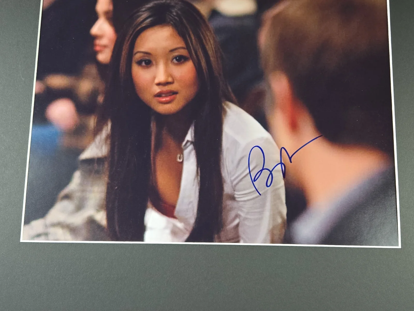 Brenda Song Signed Photo Framed 16x20 The Social Network, image 2