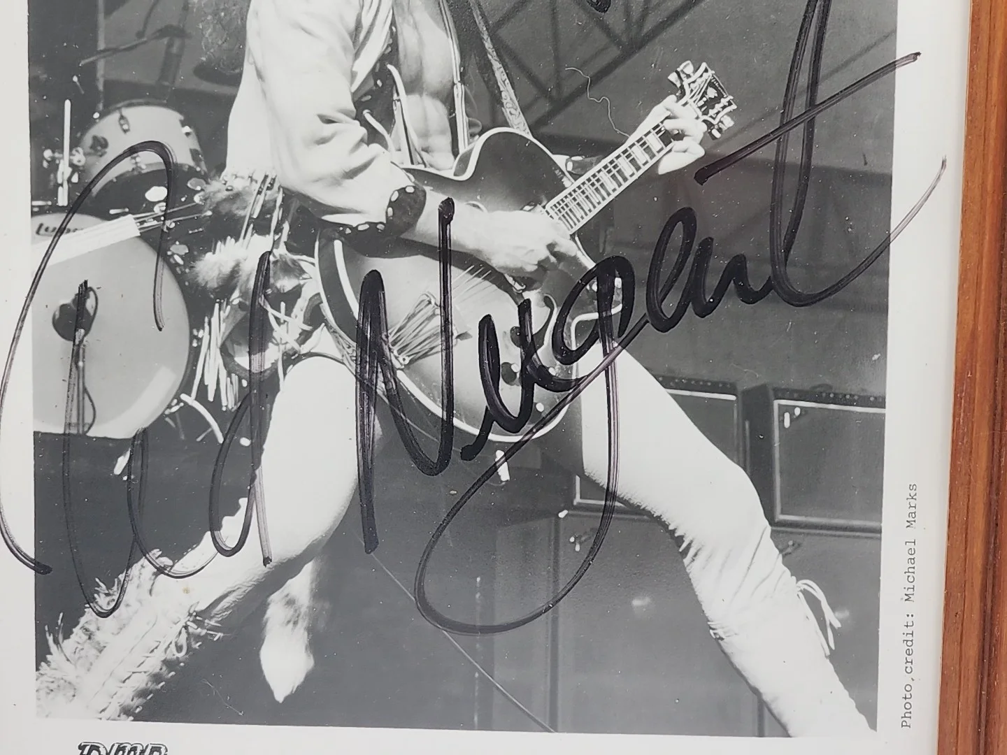 TED NUGENT SIGNED FRAMED AUTOGRAPHED 8X10 PHOTO Personalized, image 2