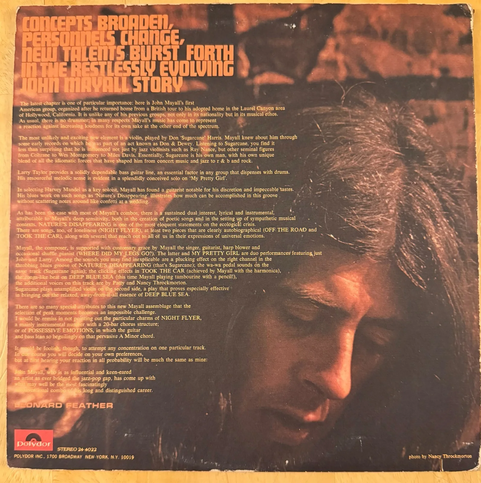 Autographed "USA Union" Album by "John Mayall", image 4