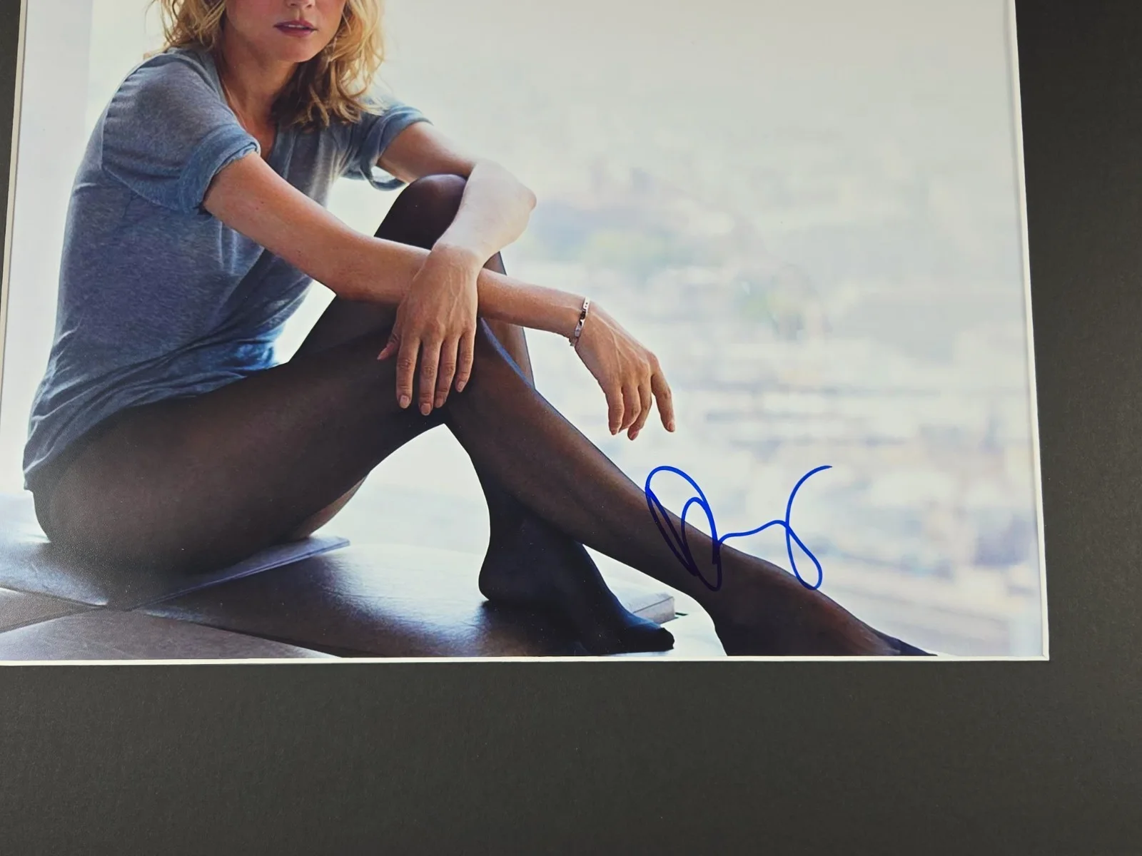 Diane Kruger Signed Photo Framed 16x20 Troy National Treausre, изображение 2