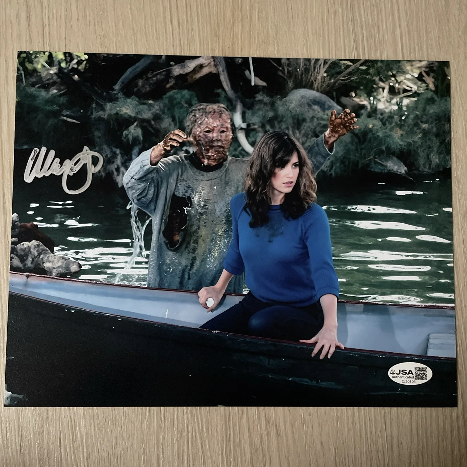 Friday The 13th Part 3 Marilyn Poucher signed 8x10 JSA Authenticated Autograph, image 2