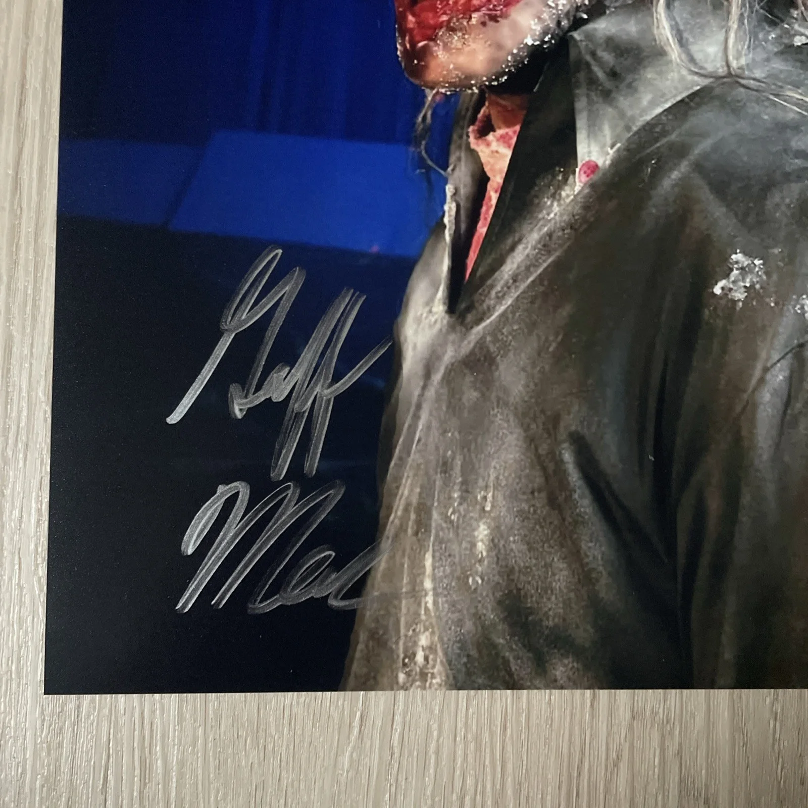 Black Phone 2 Geoff Meech signed Grabber 8x10 JSA Authenticated Autograph, image 3