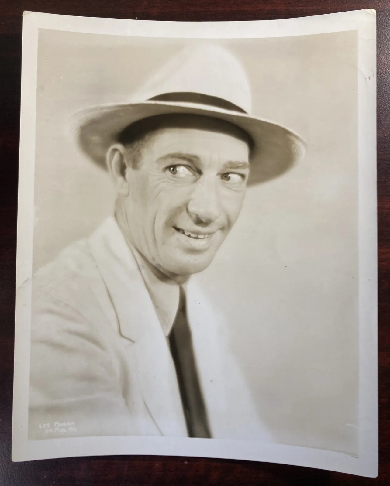 (2) items: HOAGY CARMICHAEL-Signed card, w/ b&w photo-Vintage, изображение 3