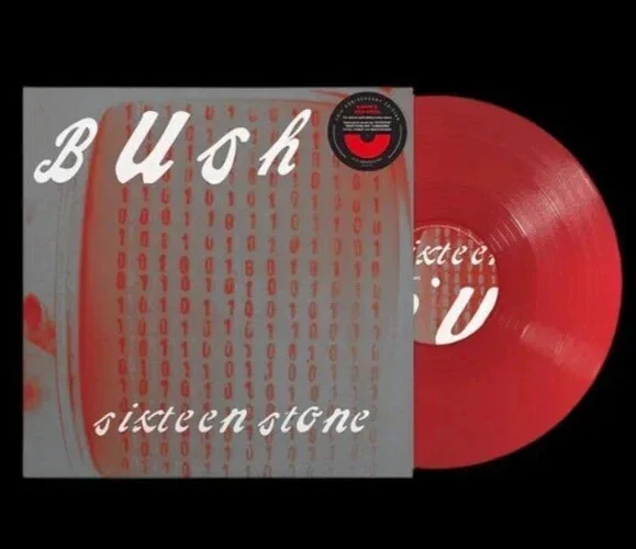 Gavin Rossdale — AUTOGRAPHED Bush Sixteen Stone Gavin Rossdale Red 30th Vinyl LP SIGNED *In Hand*, изображение 2