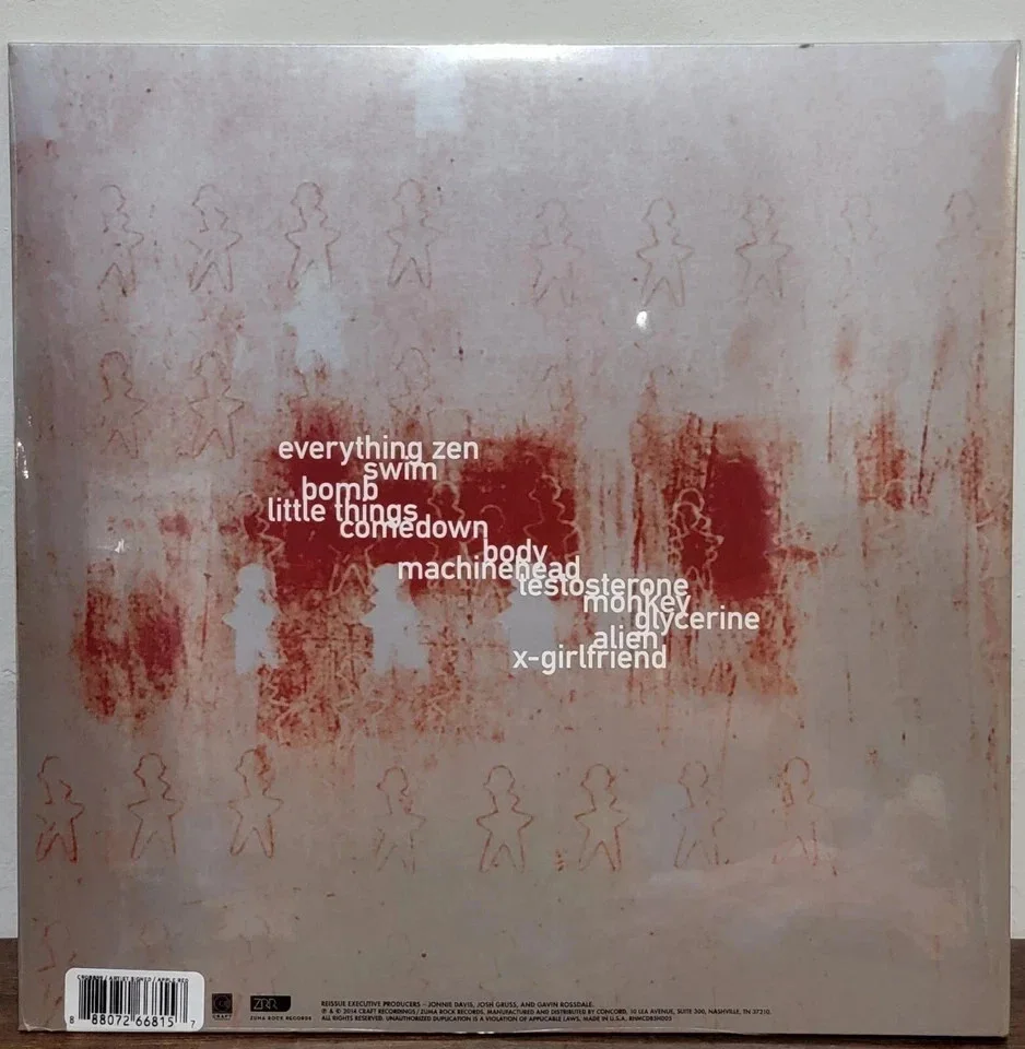 Gavin Rossdale — AUTOGRAPHED Bush Sixteen Stone Gavin Rossdale Red 30th Vinyl LP SIGNED *In Hand*, изображение 3
