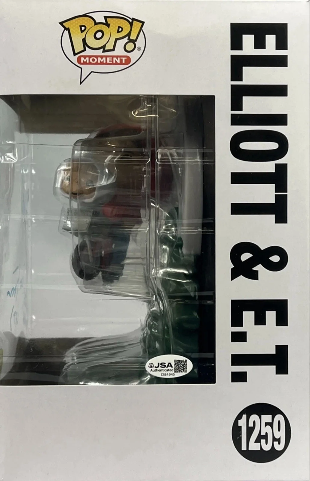 Matthew DeMeritt, Henry Thomas, Dee Walace, Robert MacNaughton — DeMeritt, Thomas, Wallace & MacNaughton autographed Funko Pop #1259 E.T JSA, изображение 2