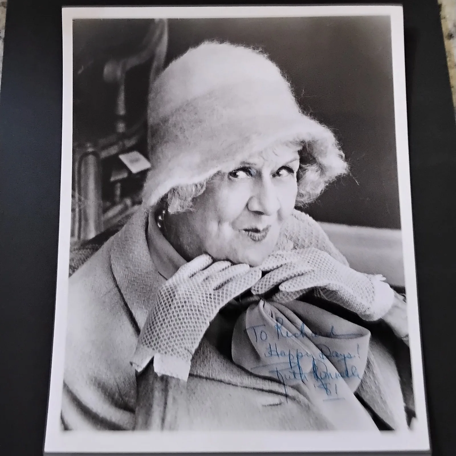 Ruth Donnelly SIGNED Photo 30s Film Actress Mr Deeds The Snake Pit Bells St Mary, изображение 2