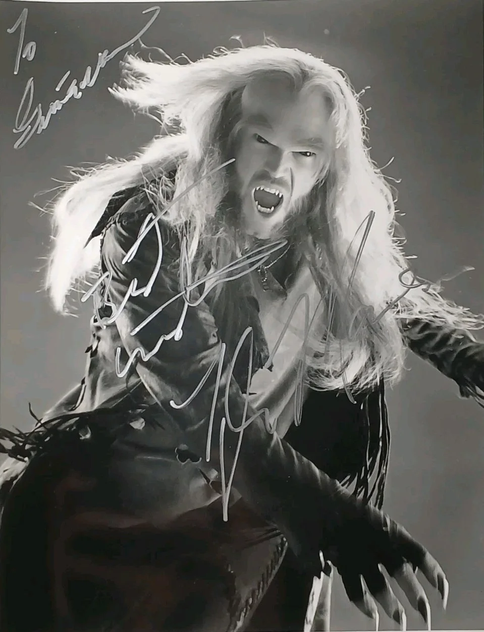 Tyler Mane Autographed Sabretooth X-Men Photo Auto Signed 8x10 Photo With COA, image 3