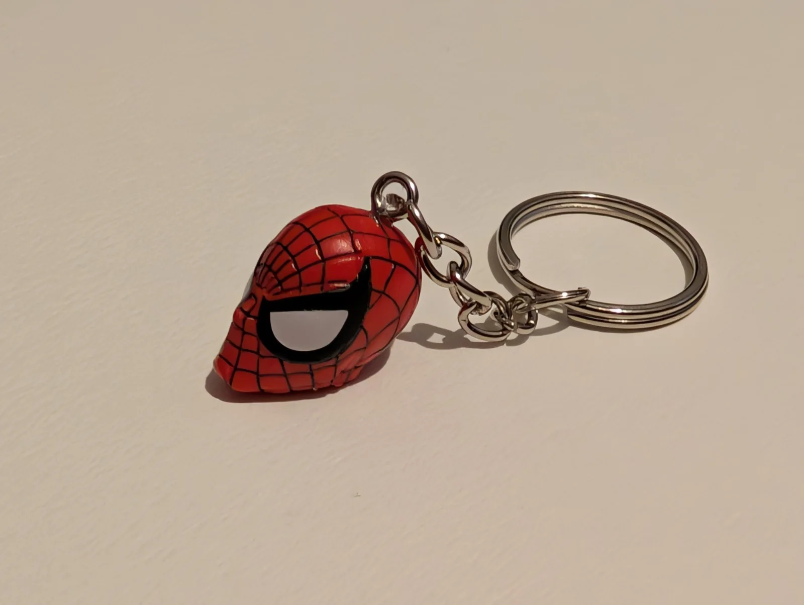 Marvel Spider-Man Keyring Keychain Mafex Figure Avengers Comic Peter Parker, image 2