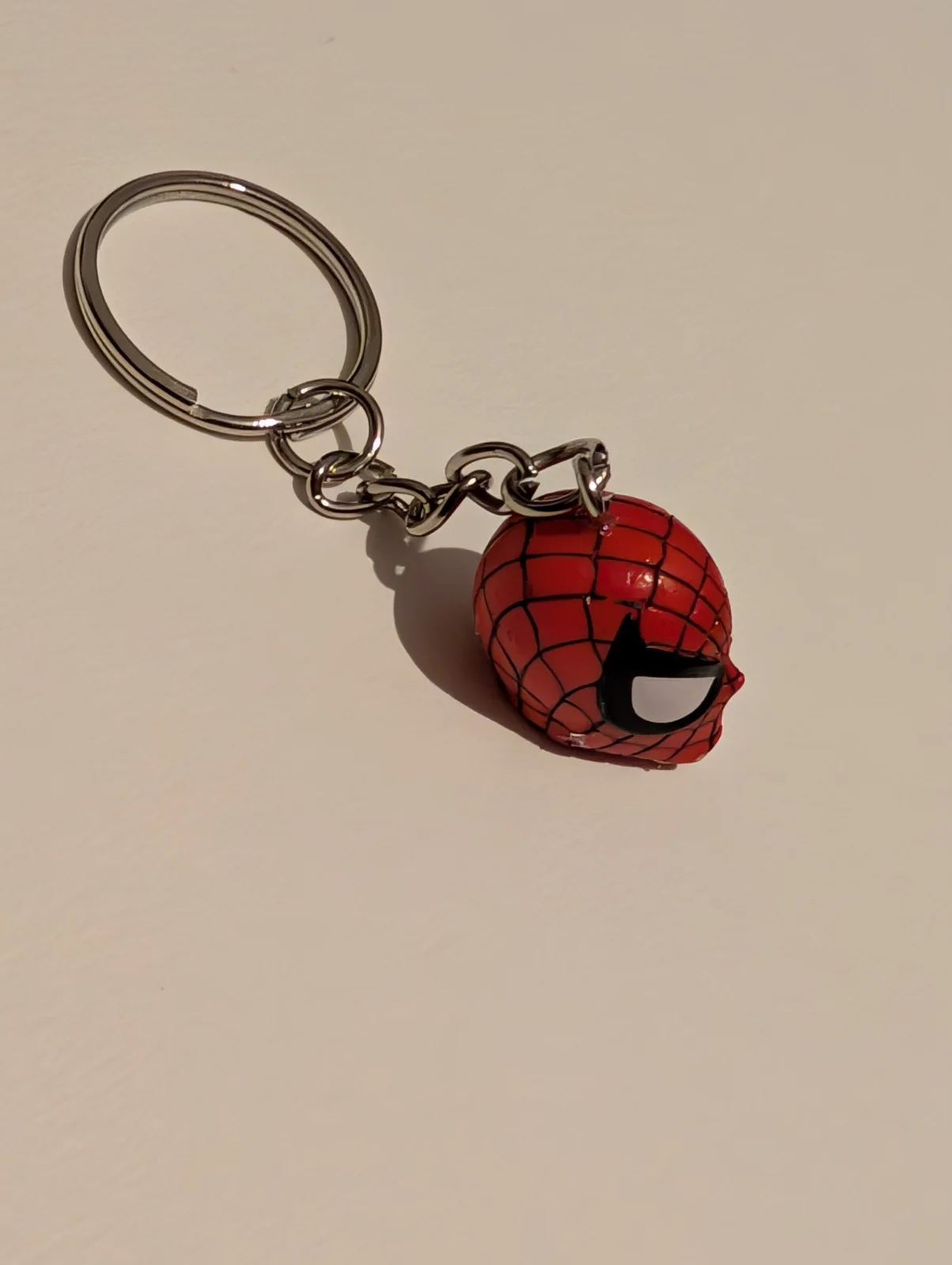 Marvel Spider-Man Keyring Keychain Mafex Figure Avengers Comic Peter Parker, image 4