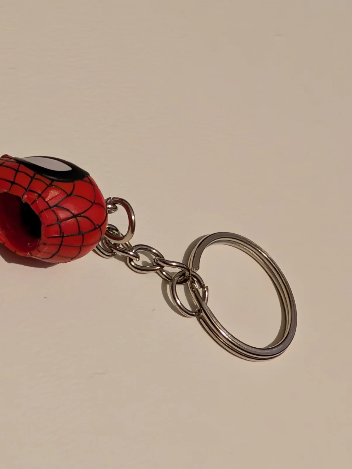 Marvel Spider-Man Keyring Keychain Mafex Figure Avengers Comic Peter Parker, image 5