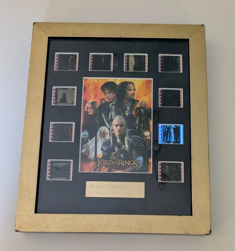 Lord of the Rings THe Two Towers 10"x8" 35mm Film Cell Display picture Frame, изображение 2