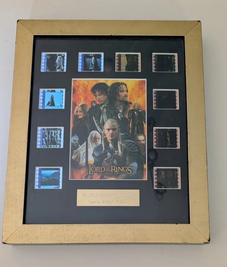 Lord of the Rings THe Two Towers 10"x8" 35mm Film Cell Display picture Frame, изображение 5