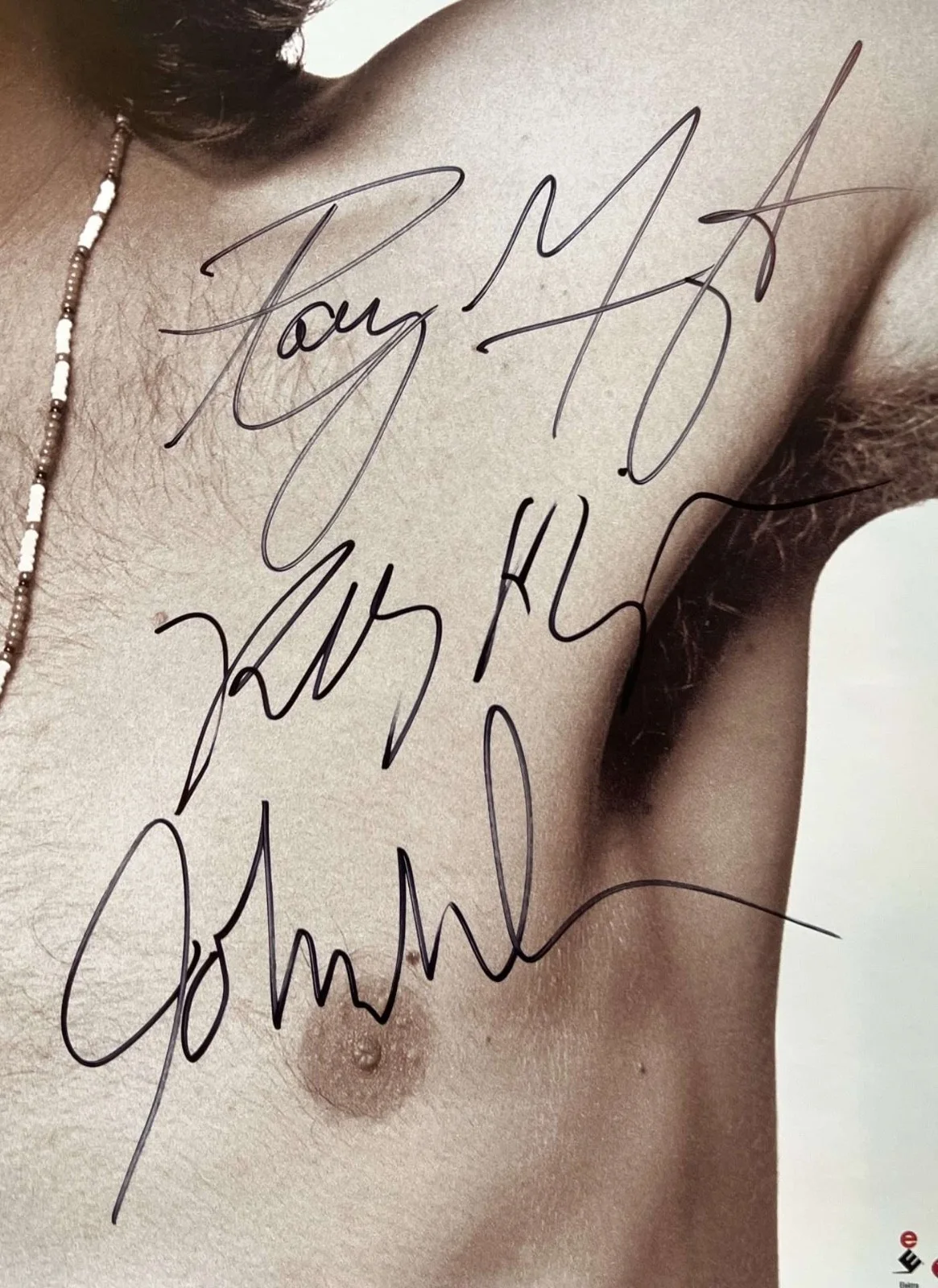 THE DOORS -SIGNED MANZAREK, DENSMORE & KRIEGER Promo Poster ROGER EPPERSON COA, изображение 2