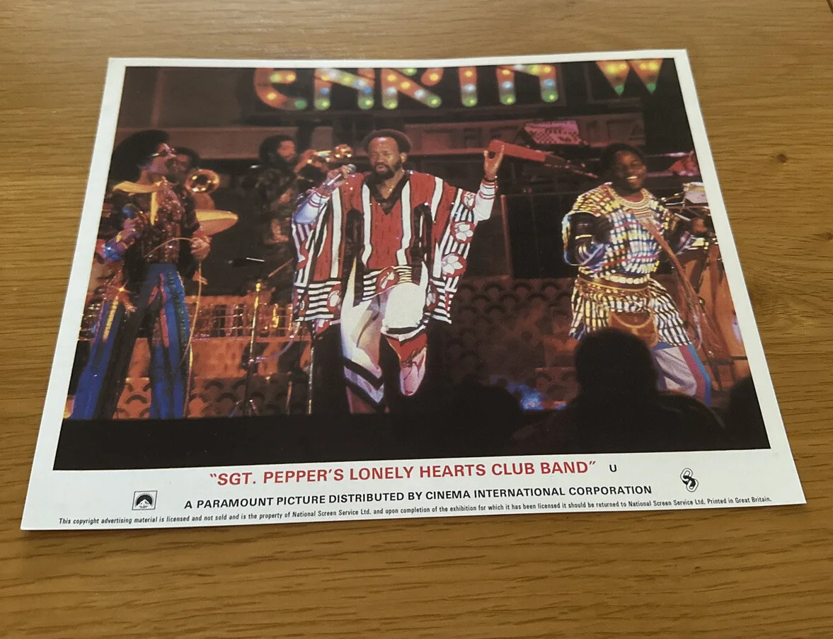 Sergeant Peppers Lonely Hearts Club Band 8x Original UK FOH Lobby Cards Beatles, изображение 2