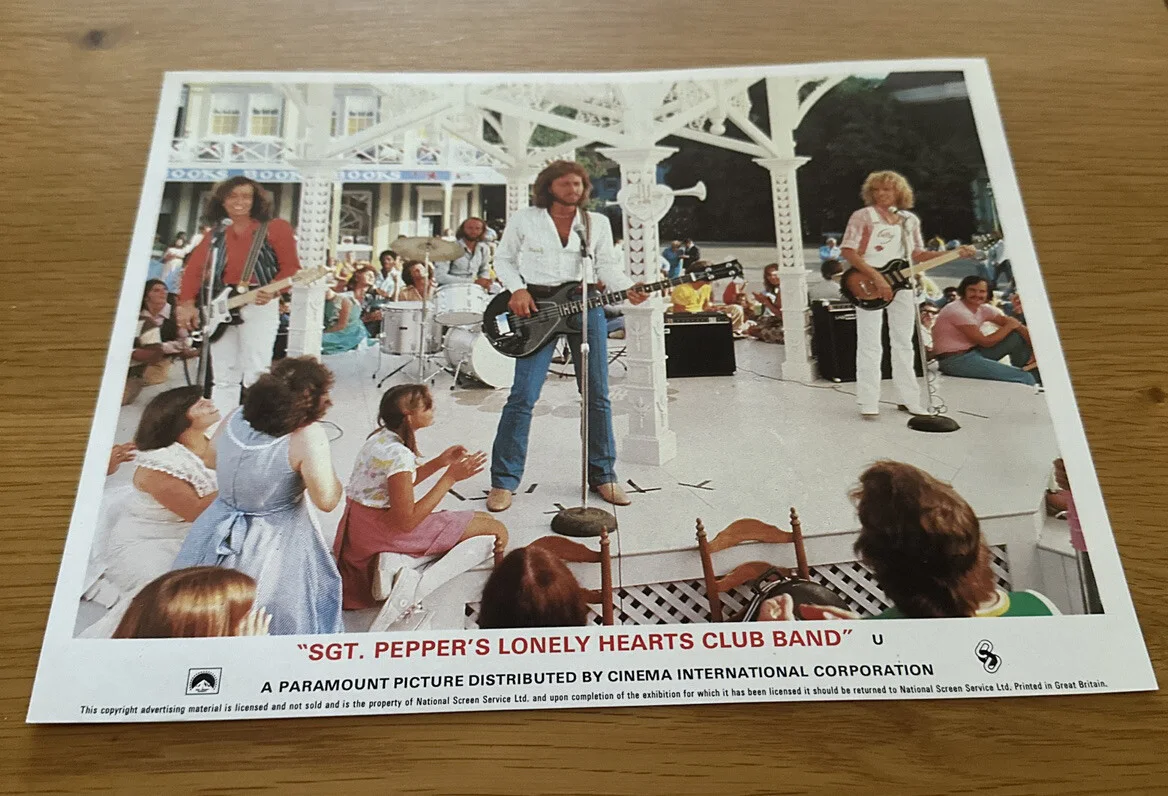 Sergeant Peppers Lonely Hearts Club Band 8x Original UK FOH Lobby Cards Beatles, изображение 3