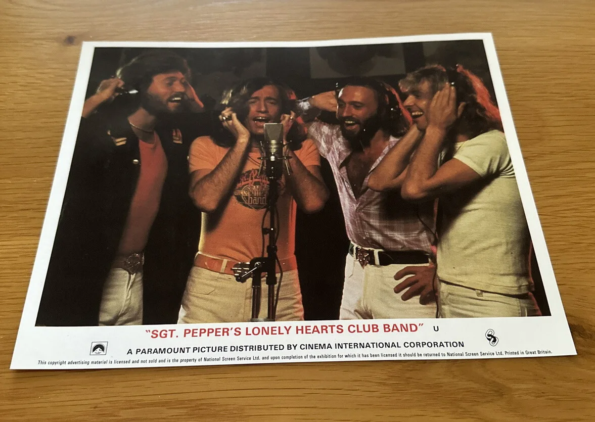 Sergeant Peppers Lonely Hearts Club Band 8x Original UK FOH Lobby Cards Beatles, изображение 4