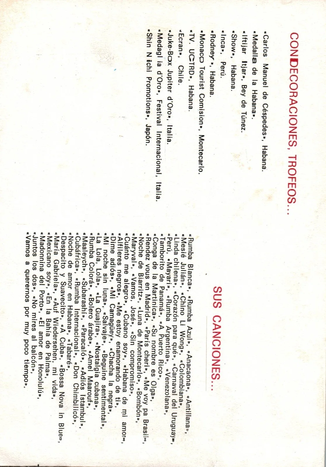 ARMANDO ORECHIFE INSCRIBED Signed AUTOGRAPH PROGRAM ORIG MA8, image 2
