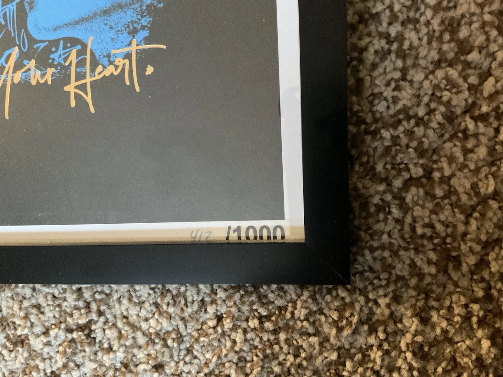 Diana Ross - Framed (Not Custom Framed) Autograph Concert Poster From 2023 Tour, изображение 4