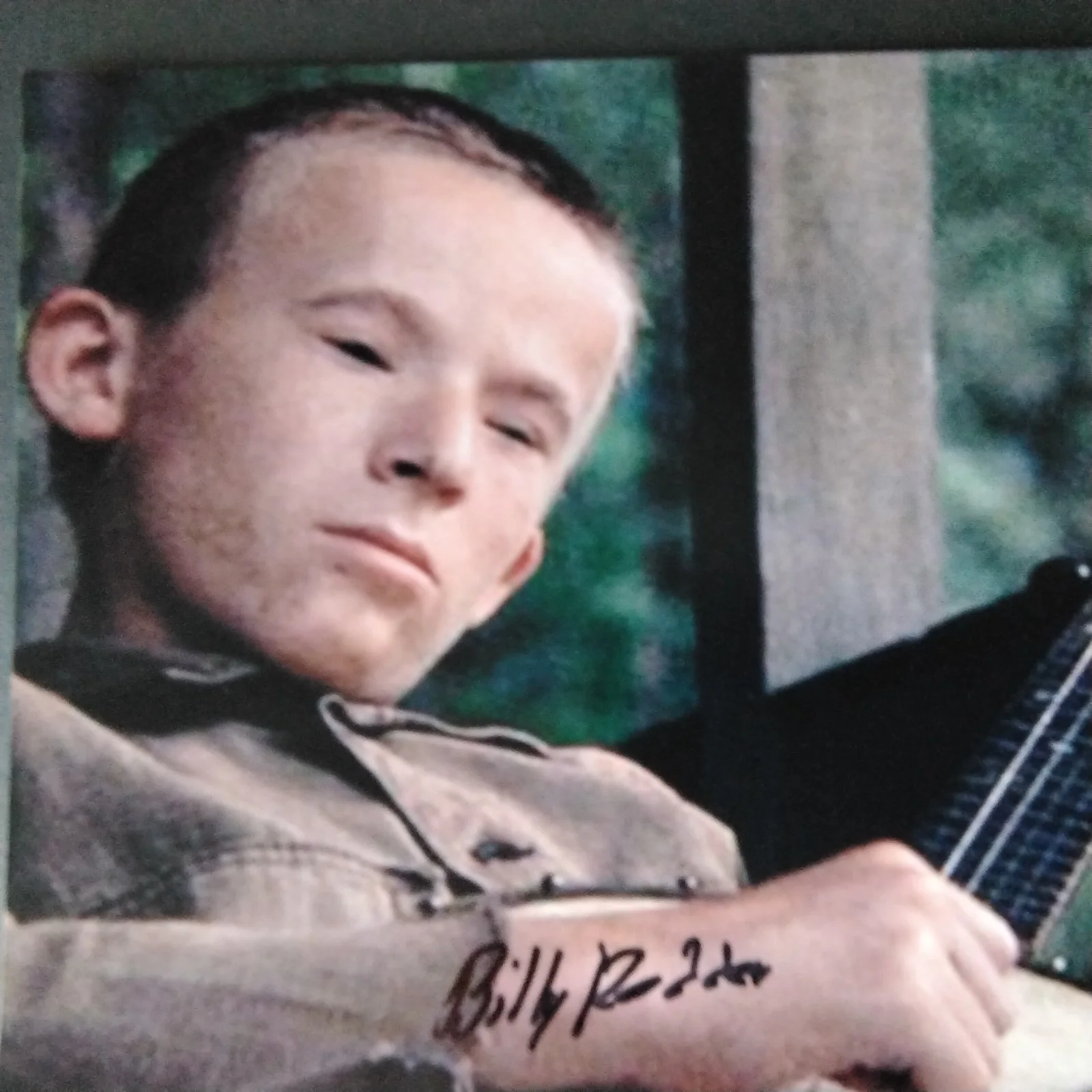 Billy Redden Signed 8x10 Photo Muscian Deliverance Banjo Duel 1972, изображение 2