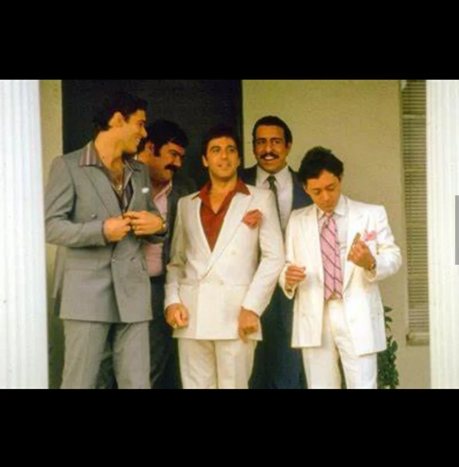 Al Pacino, Steven Bauer, Angel Salazar — SCARFACE Movie Memorabilia "MONTANA CREW" Real Autographed Signed Set Al Pacino❄, image 2