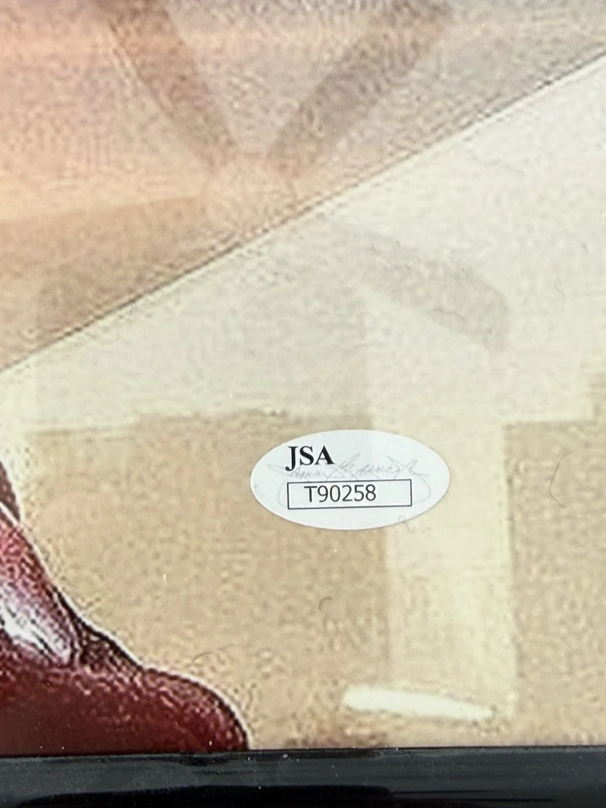 Signed And Authenticated Ezra Miller Justice League The Flash 36” x 24” Poster, image 3