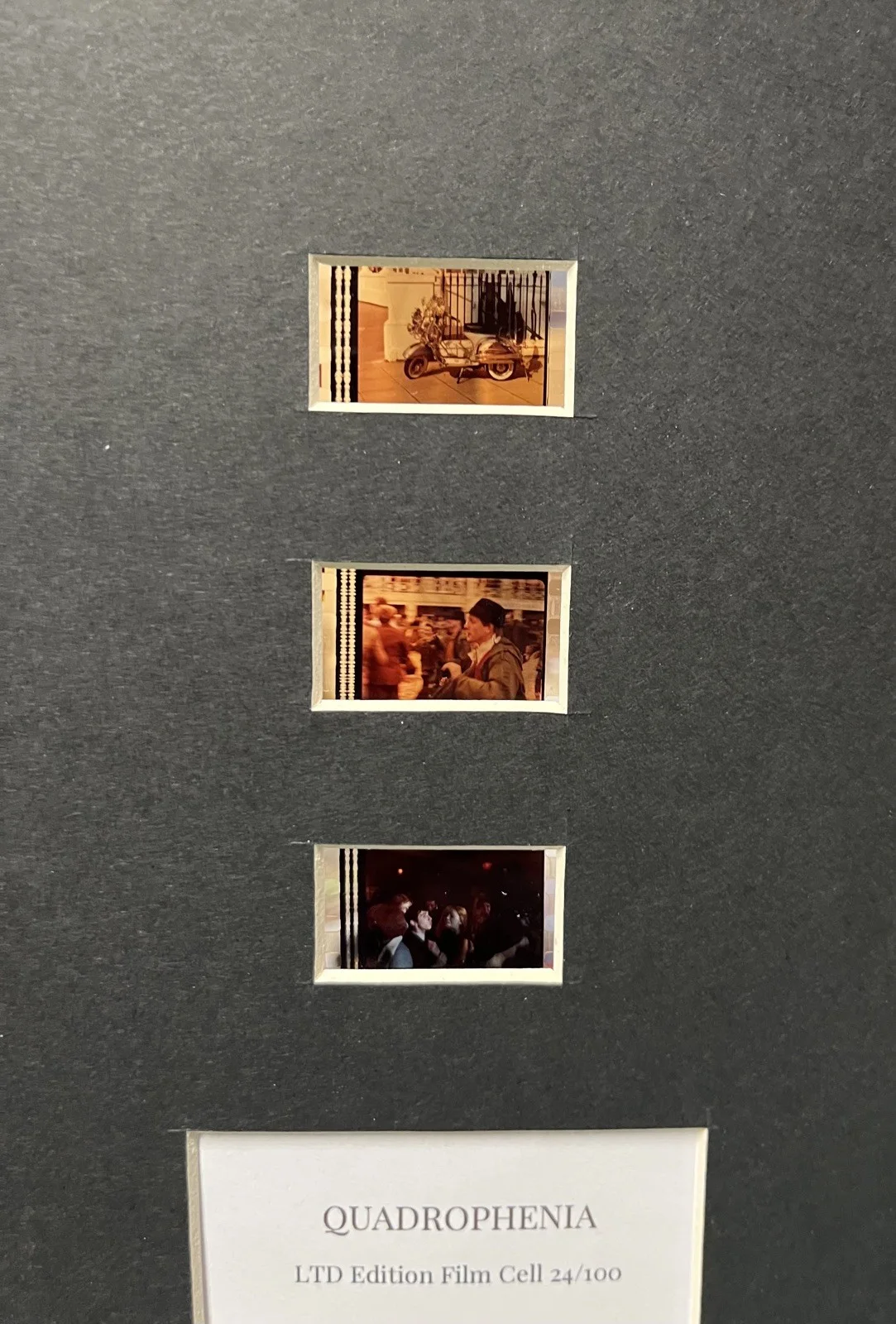 Quadrophenia. 35mm Film Cell MOUNTED Display, image 2