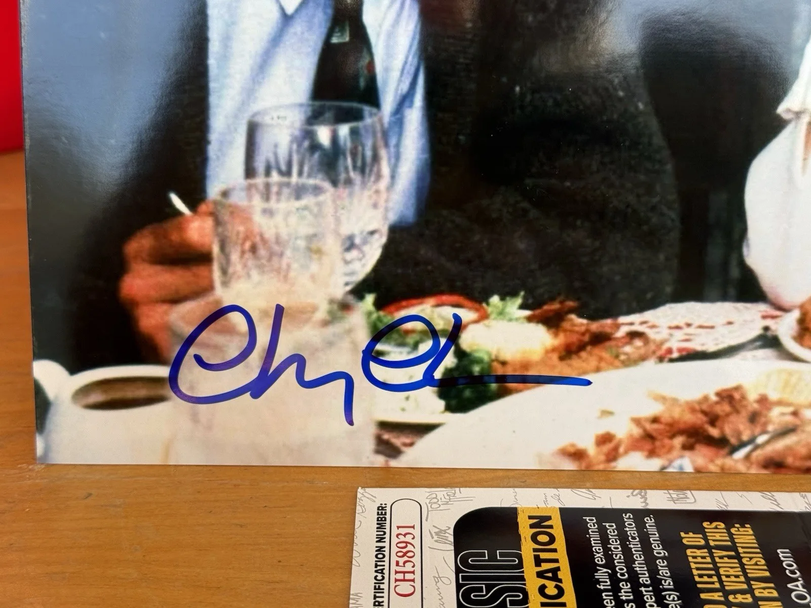 Chevy Chase — Chevy Chase Beverly D'Angelo Dual Signed 8x10 Photo Christmas Vacation JSA COA, изображение 4