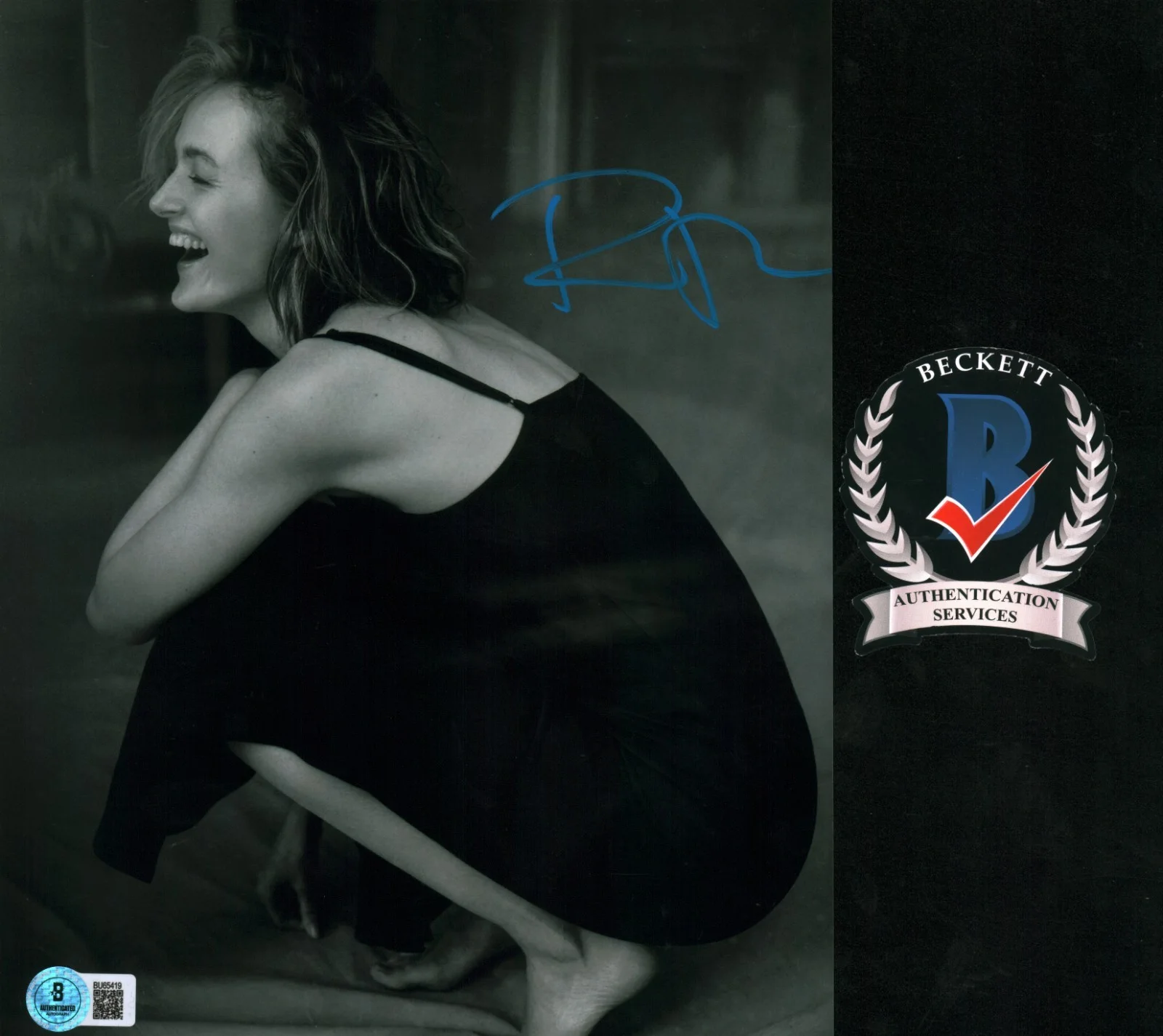 renata reinsve — Renate Reinsve Signed Autographed Beautiful Brunette Actress 8x10 Photo BAS COA