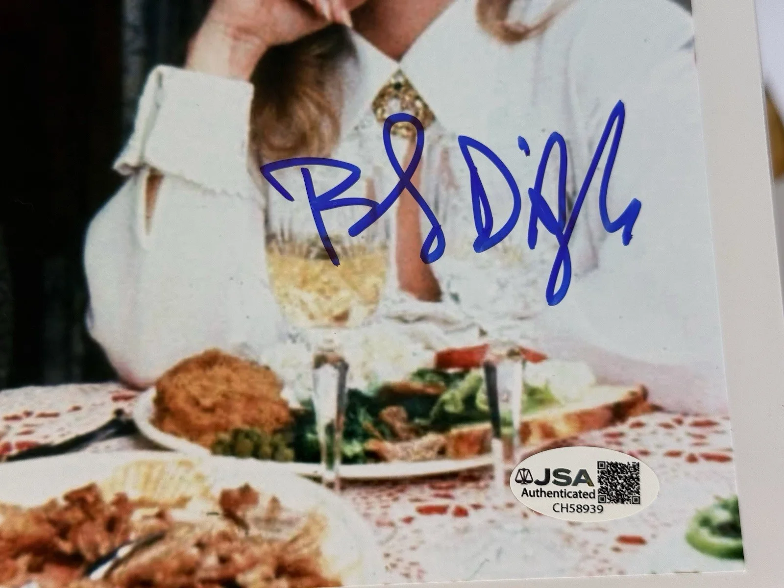 Chevy Chase — Chevy Chase Beverly D'Angelo Dual Signed 8x10 Photo Christmas Vacation JSA COA, image 2