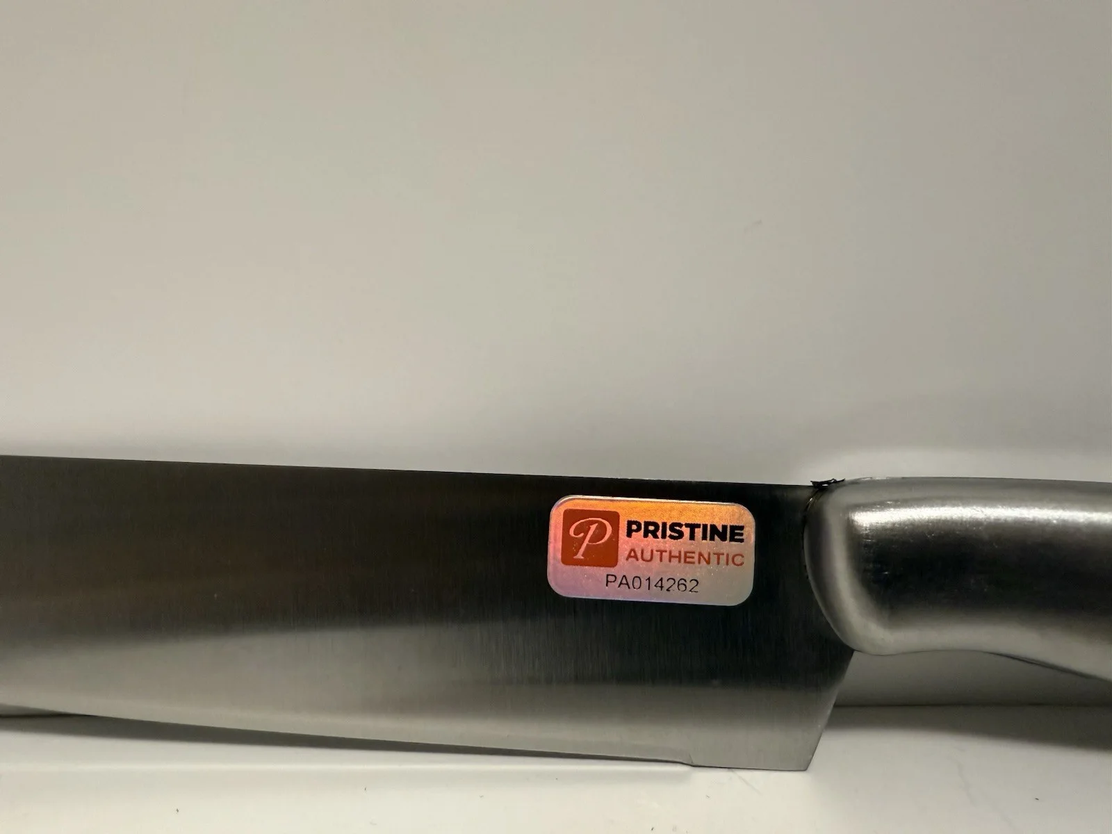 Tyler Mane — Tyler Mane signed “Halloween” replica knife. Pristine Auction COA, image 4