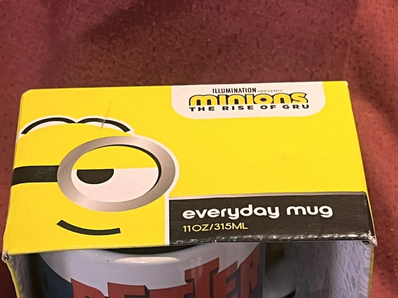 MINIONS RISE OF THE GRU OFFICIAL 11oz BETTER TOGETHER TEA/COFFEE MUG NEW BOXED, изображение 5