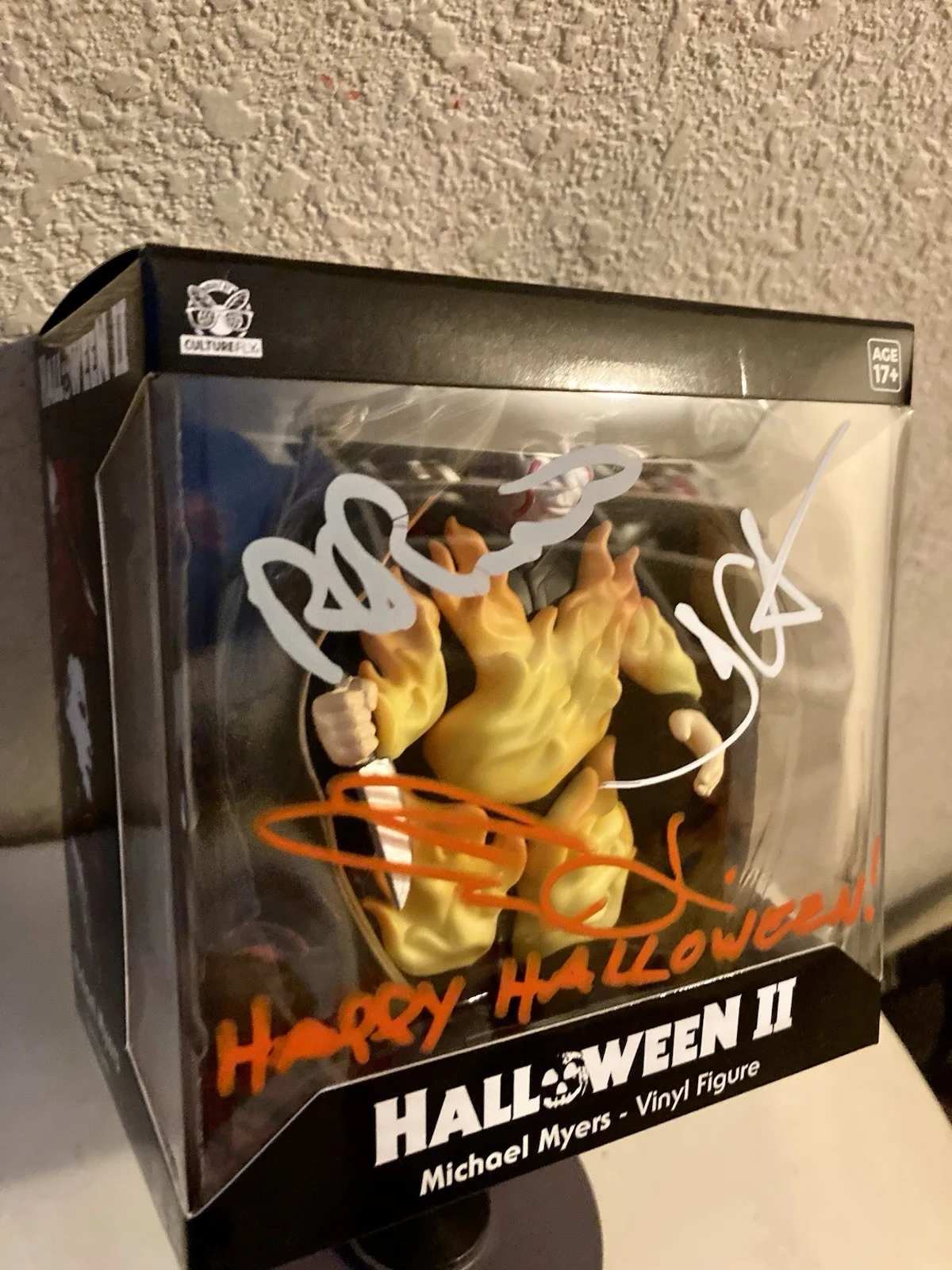Signed 3x Halloween ll John Carpenter/Jamie Lee Curtis/Rick Rosenthal Vinyl Fig!, изображение 2