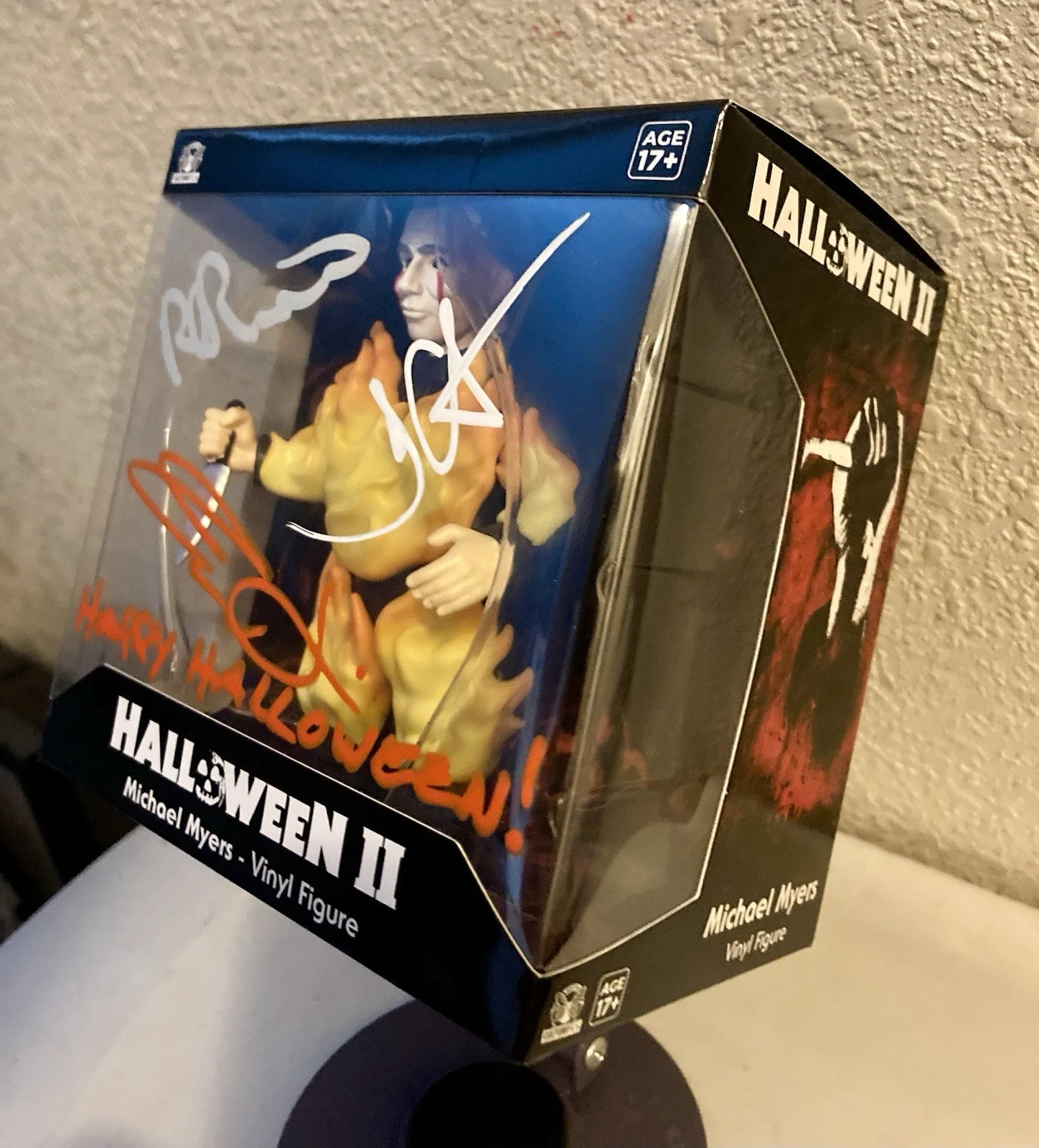 Signed 3x Halloween ll John Carpenter/Jamie Lee Curtis/Rick Rosenthal Vinyl Fig!, изображение 3