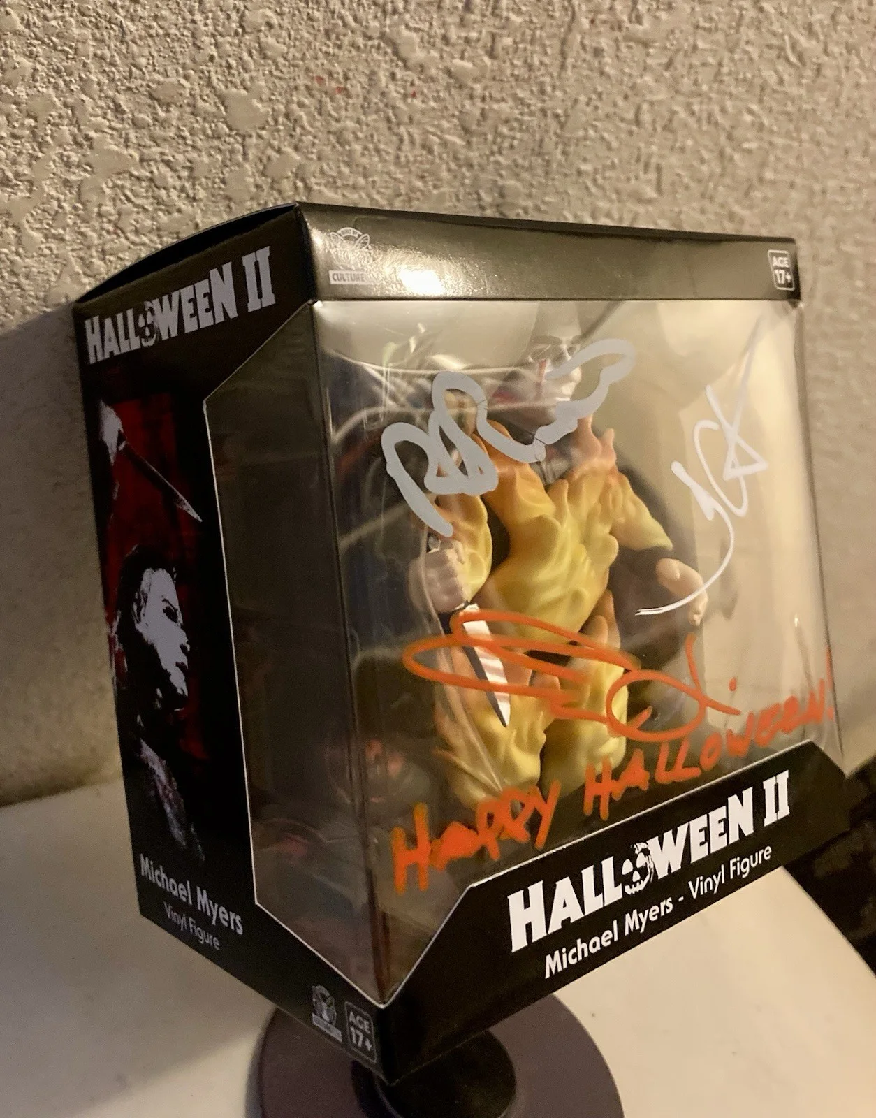 Signed 3x Halloween ll John Carpenter/Jamie Lee Curtis/Rick Rosenthal Vinyl Fig!, изображение 4