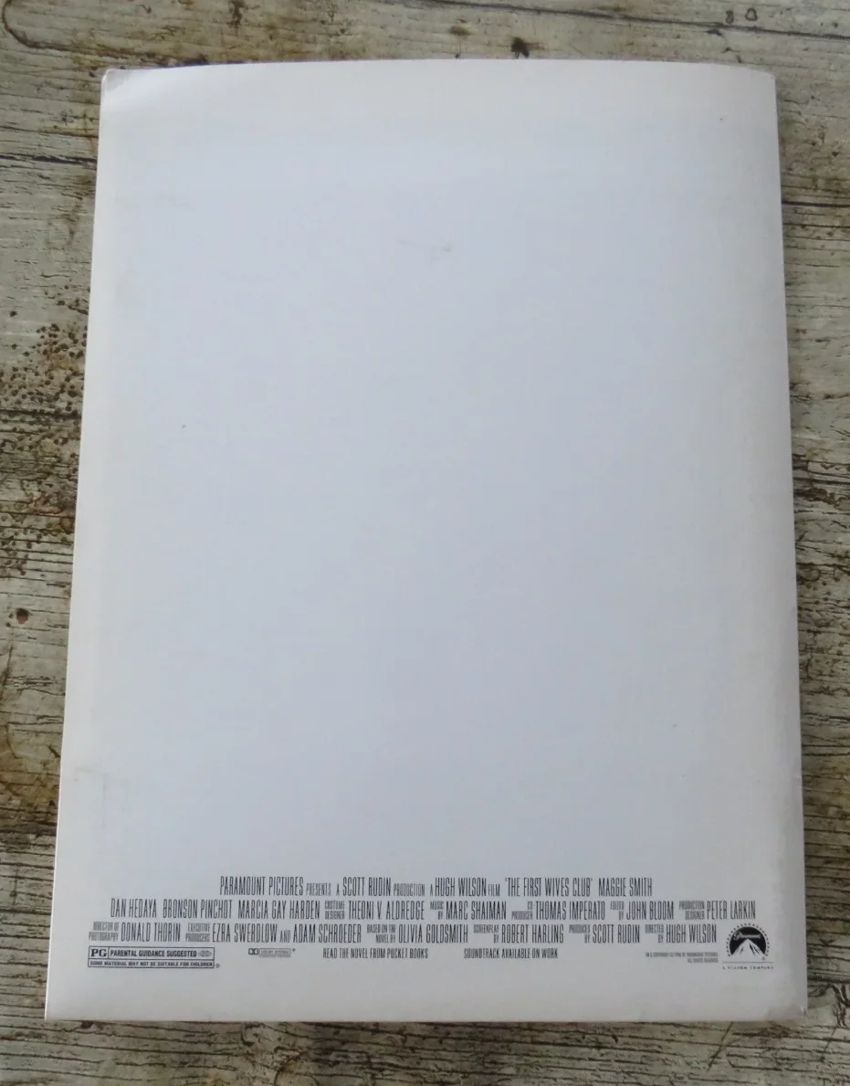 THE FIRST WIVES CLUB ORIGINAL 1996 CINEMA MOVIE PRESS KIT Bette Midler 3 PHOTOS, изображение 5