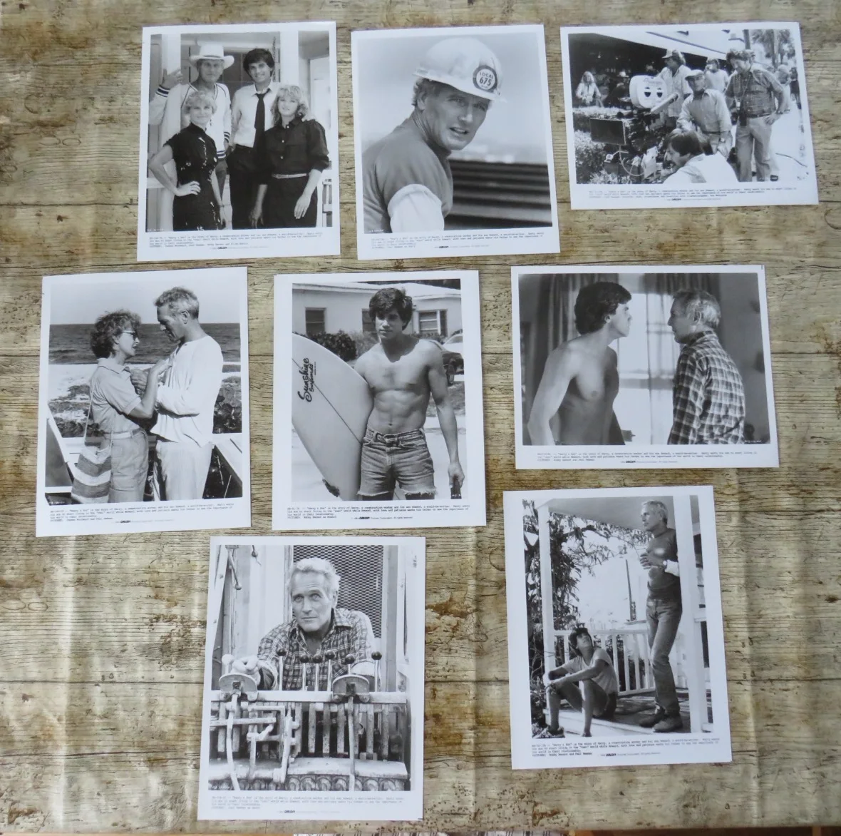 HARRY & SON ORIGINAL 1984 CINEMA FILM MOVIE PRESS KIT Paul Newman 8 PHOTOS 80's, изображение 4