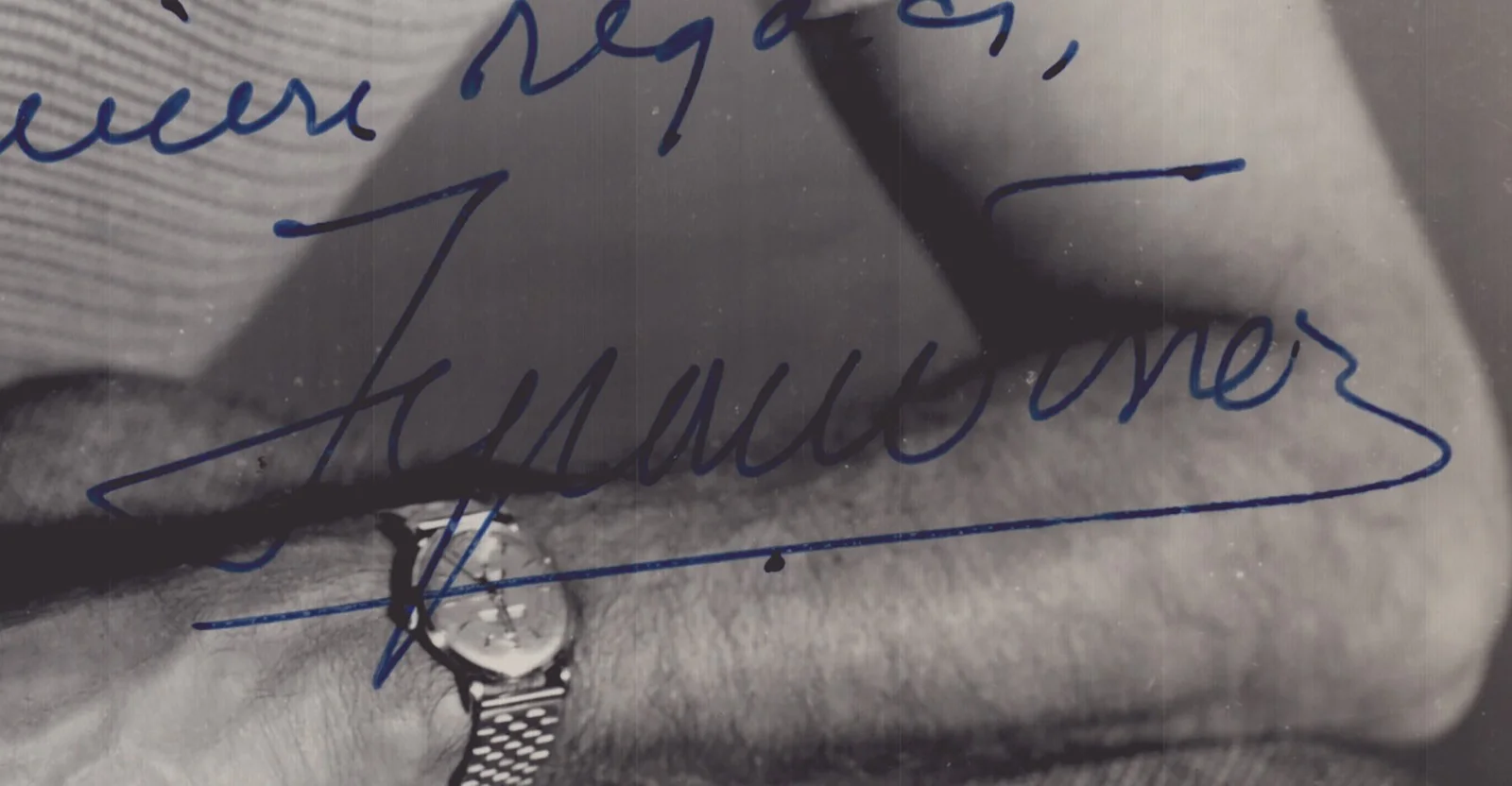 Tyrone Power — TYRONE POWER - AUTOGRAPHED INSCRIBED PHOTOGRAPH, image 2