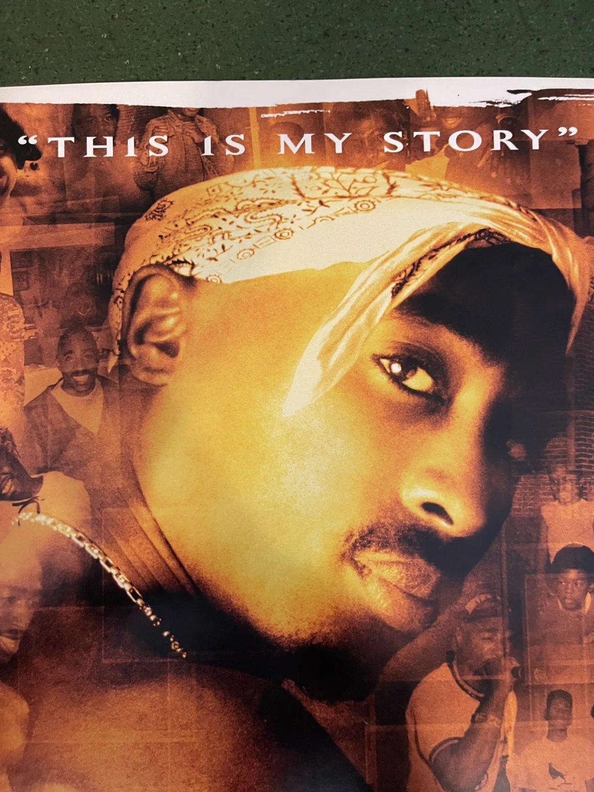 RARE (2004) Tupac Resurrection Original Video Shop Promo Poster A2 - MINT, image 4