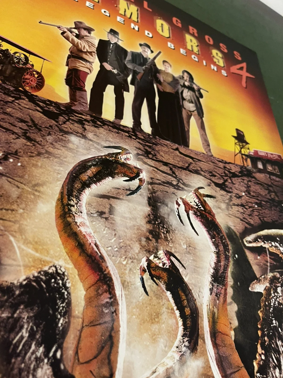Original (2003) Tremors 4 Video Shop Movie Promo Poster - A2 - RARE, изображение 3