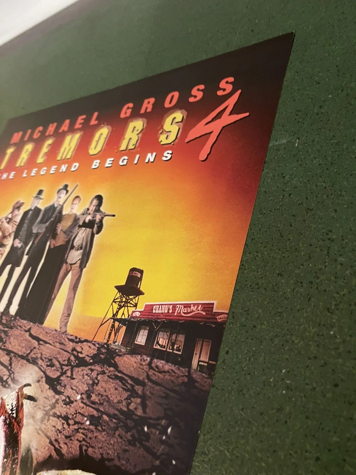 Original (2003) Tremors 4 Video Shop Movie Promo Poster - A2 - RARE, изображение 5