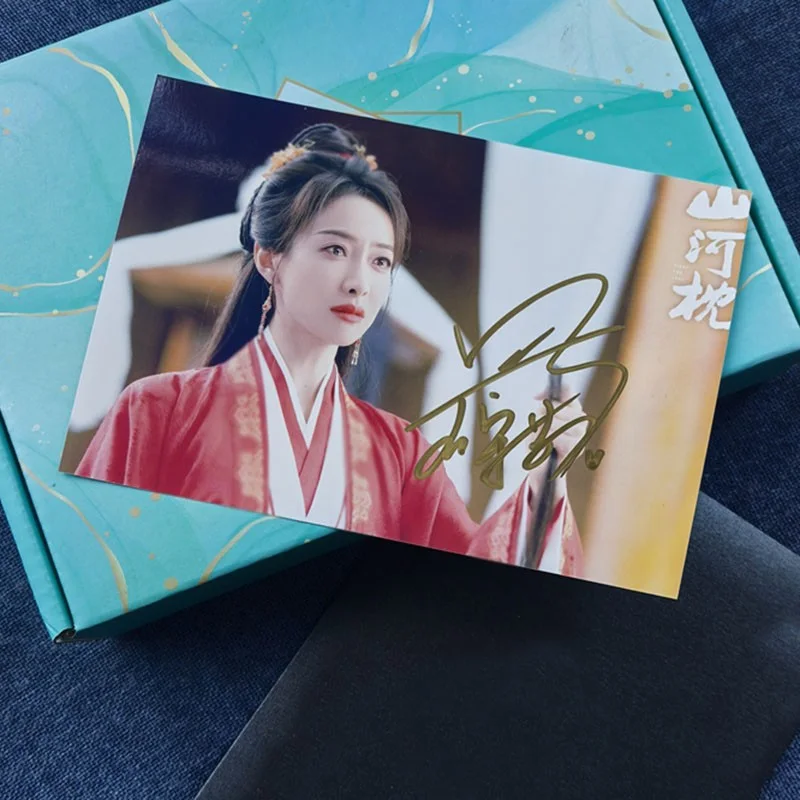 Chinese Fight for Love Ding Yuxi Song Qian Autographed Signed Photos Collection, изображение 5