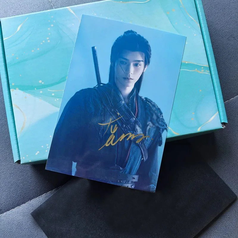 An He Zhuan Gong Jun Hand Signed Photo Autograph Photo Collection, image 5