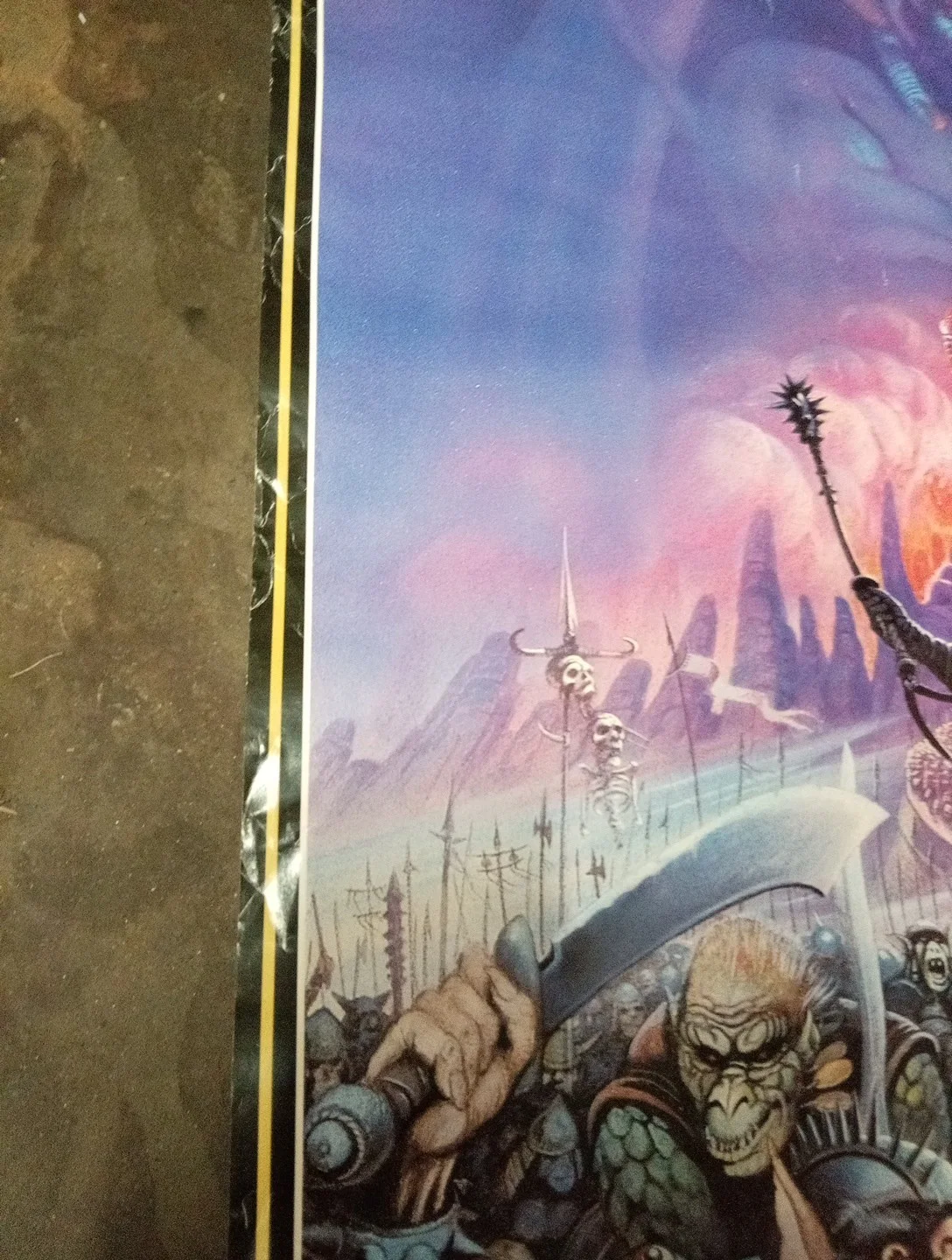 The Host of Chaos vintage Poster, image 3