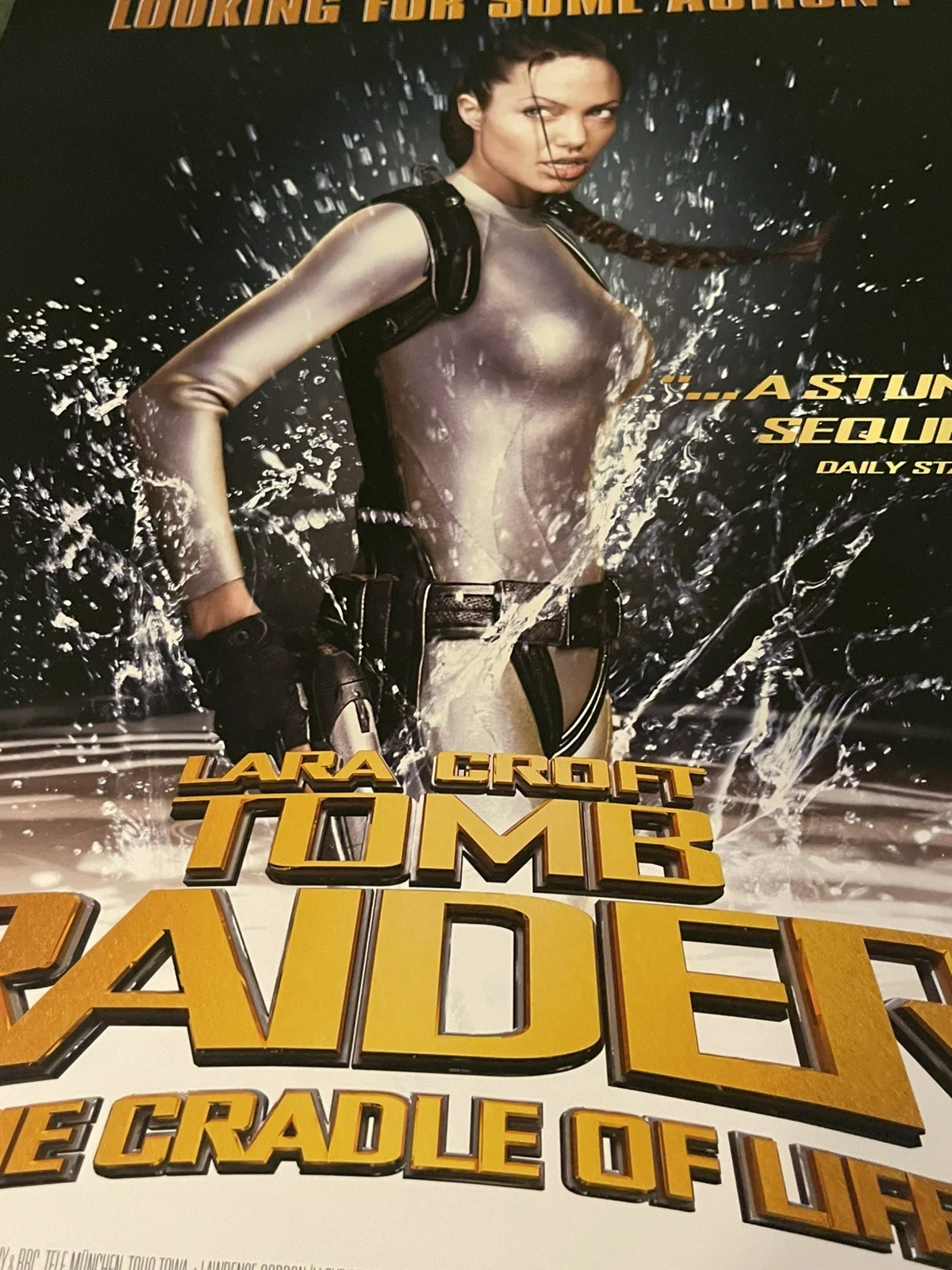 RARE, Tomb Raider Cradle of life (2004) Original Video Shop Promo Poster - A2, изображение 3