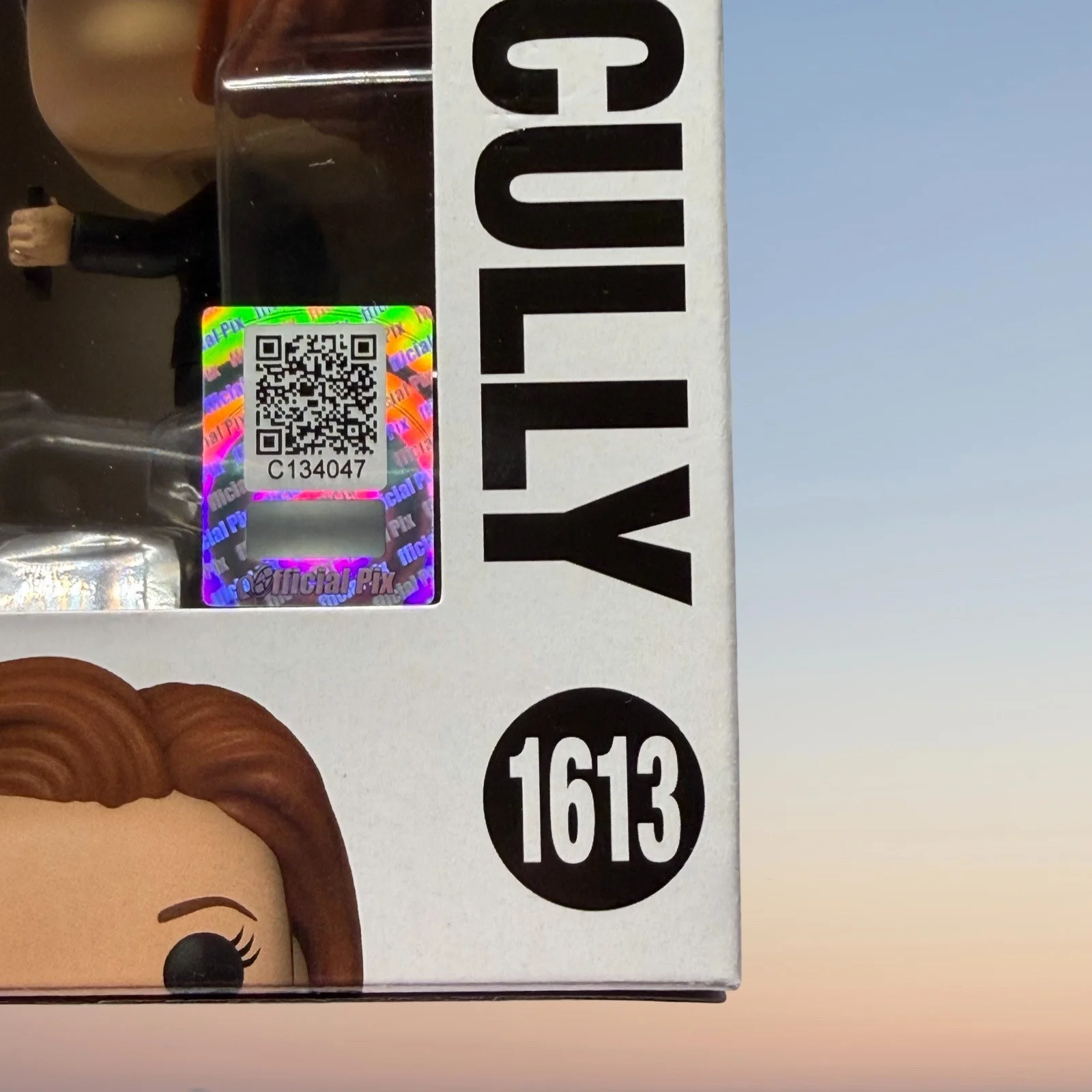 Gillian Anderson — Funko Pop X-Files Dana Scully #1613 Gillian Anderson Autographed Signed COA, изображение 3