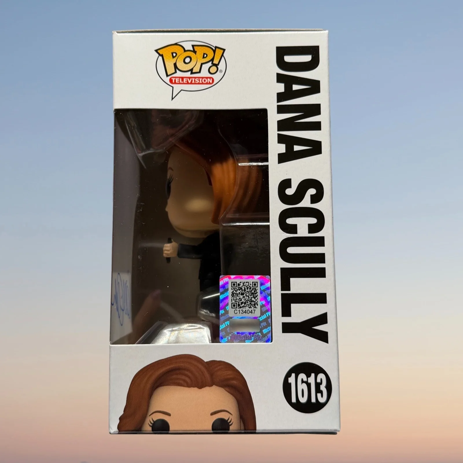 Gillian Anderson — Funko Pop X-Files Dana Scully #1613 Gillian Anderson Autographed Signed COA, изображение 5