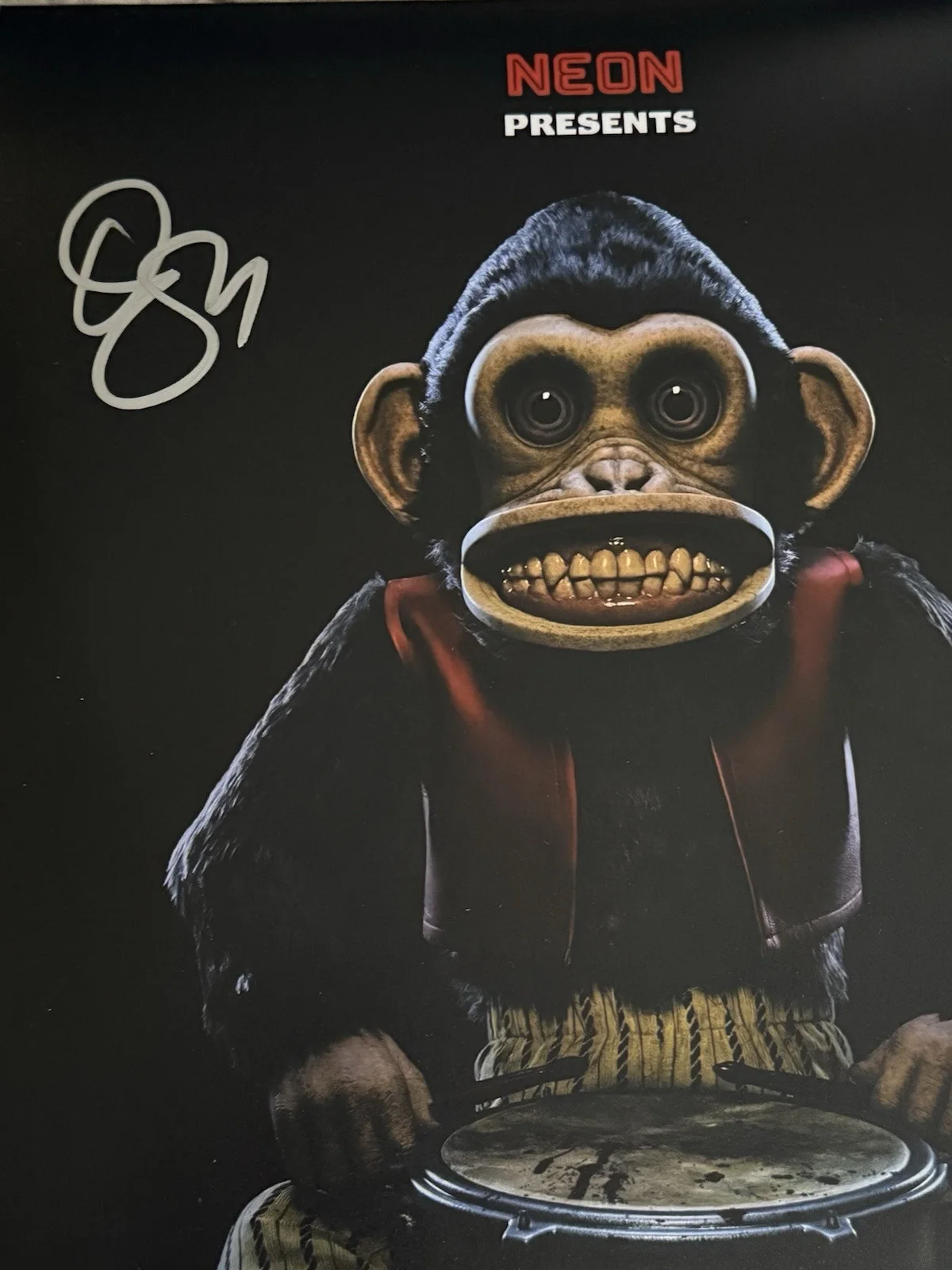 Osgood Perkins — OSGOOD PERKINS SIGNED AUTOGRAPH THE MONKEY 12x18 PHOTO BECKETT COA BQ45892, изображение 2